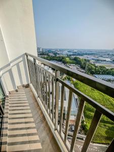 a view from the balcony of a building at Armani Soho Subang Jaya by Idealhub in Subang Jaya