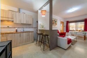 Køkken eller tekøkken på AlmeriaSuite Beach&Sun