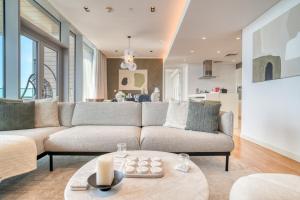 Posezení v ubytování Bluewaters Residences - Sea View, Bluewaters Island - Mint Stay