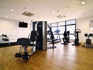 Fitness centrum a/nebo fitness zařízení v ubytování Mercure Selangor Selayang