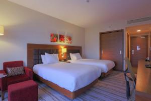 Postel nebo postele na pokoji v ubytování Hilton Garden Inn Eskisehir