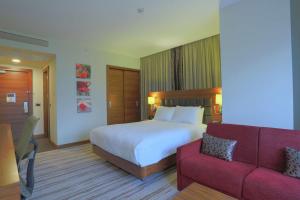 Postel nebo postele na pokoji v ubytování Hilton Garden Inn Eskisehir
