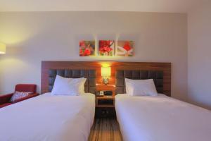 Postel nebo postele na pokoji v ubytování Hilton Garden Inn Eskisehir