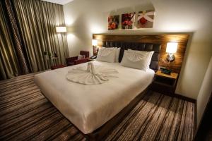 Postel nebo postele na pokoji v ubytování Hilton Garden Inn Eskisehir