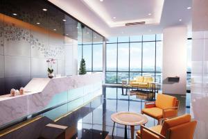 Posezení v ubytování Hilton Garden Inn Puchong