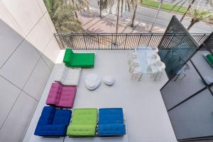 Balkón nebo terasa v ubytování Chic 2BR Duplex, Huge Balcony High-End Furniture - Allsopp&Allsopp