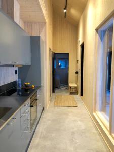 Kuchyň nebo kuchyňský kout v ubytování Villa Havu Ylläs
