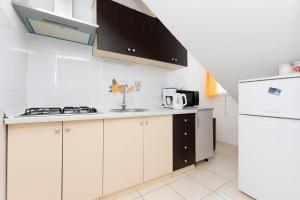 Kuchyň nebo kuchyňský kout v ubytování Apartment Marica + 18 fotografií