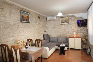 Posezení v ubytování Apartments Faris
