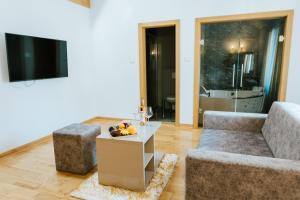 Sjónvarps- og/eða afþreyingartæki á HOTEL Villa Cvijanović - WELLNESS-SPA
