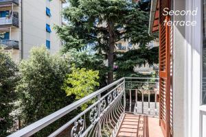 Balkón nebo terasa v ubytování Easy Florence Scandicci
