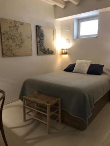 Postel nebo postele na pokoji v ubytování Apartamento Palau Cadaques