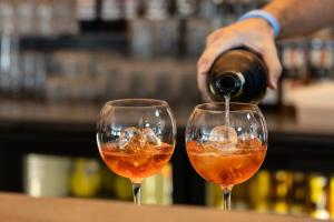 Hôtel Parc du Landreau的酒水