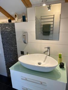 Koupelna v ubytování Luxus-Loft Atrium -X-