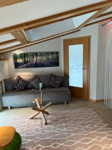 Posezení v ubytování Luxus-Loft Atrium -X-