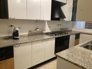 Kuchyň nebo kuchyňský kout v ubytování FAIROME Apartment 2 Pini