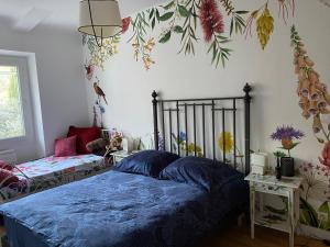 Postel nebo postele na pokoji v ubytování Chambre privée dans un MAS au centre du Village