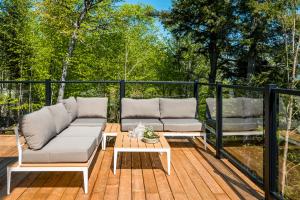 Balkón nebo terasa v ubytování Chalet Alpine by Tremblant Platinum
