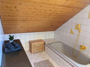 Koupelna v ubytování Schwarzwald Ferienhaus Strauch + 25 fotografií