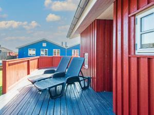 Balkón nebo terasa v ubytování 6 person holiday home in Hvide Sande-By Traum