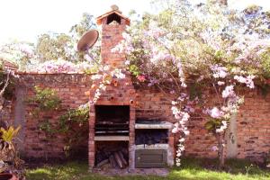 Zahrada ubytování Cabaña la Cattleya de Villa de Leyva