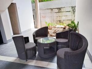 Posezení v ubytování HOTEL TILAMAS