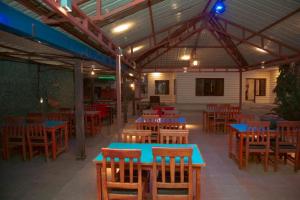 Restaurace v ubytování Taj Residency Pokhara