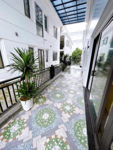 Balkón nebo terasa v ubytování Trung Đức Homestay