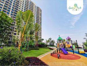 a playground at a resort with a slide at 1-2pax CozyStudio,Central Park Jb townCIQ, Free Netflix,Wi-Fi,Youtube in Johor Bahru