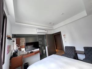 Dapur atau dapur kecil di 沐谷親子溫泉會館