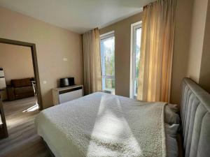 Posteľ alebo postele v izbe v ubytovaní Eco Pro Apart on Kamanina