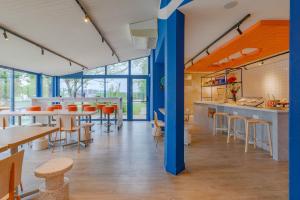 Restaurace v ubytování Ibis Budget Lyon Est Saint Quentin Fallavier