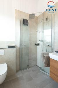 Koupelna v ubytování Haus Treibgut 236 - Wohnung 6