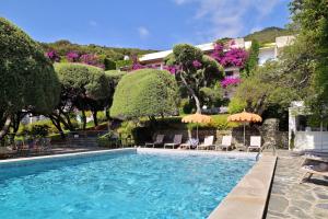 Πισίνα στο ή κοντά στο Hôtel Pietracap