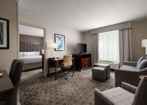 Postel nebo postele na pokoji v ubytování Homewood Suites by Hilton Somerset