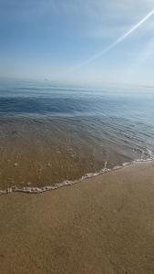 a view of the ocean from the beach at Hotel Aqua Sopot - Destigo Hotels in Sopot