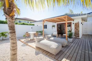 Innanhússgarður eða útisvæði á Appartement James