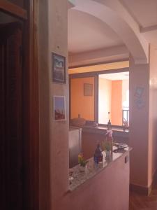 Kuchyň nebo kuchyňský kout v ubytování Residence perle de l'ocean