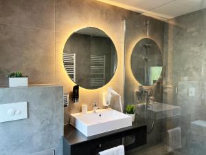 Koupelna v ubytování Hotel Da Toni
