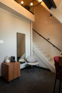 Postel nebo postele na pokoji v ubytování Boutique Hotel Kint