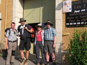 Gasten van Aux 3 Loups
