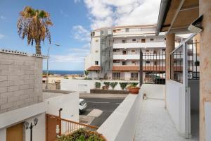 a view from the balcony of a building at Estudio 2 Costa Adeje in Adeje