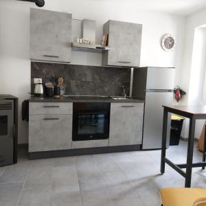 Dapur atau dapur kecil di Casa Labirinto vakantie-appartementen