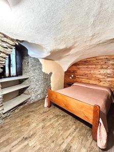 Postel nebo postele na pokoji v ubytování B&B Terra di confine