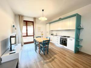 Kuchyň nebo kuchyňský kout v ubytování Vittoria Apartament