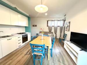 Kuchyň nebo kuchyňský kout v ubytování Vittoria Apartament