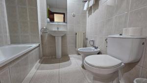 Kúpeľňa v ubytovaní Hostal Los Maños