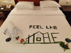 Cama o camas de una habitación en Four Points by Sheraton Ahmedabad
