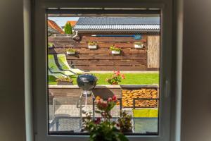 Balkón nebo terasa v ubytování Holiday House Adonis