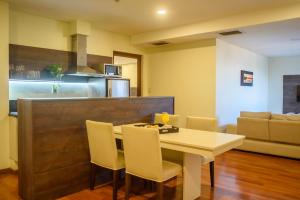 Dapur atau dapur kecil di Andares del Agua